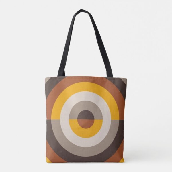 Amber Flame Orbit Tote Bag - Image 4