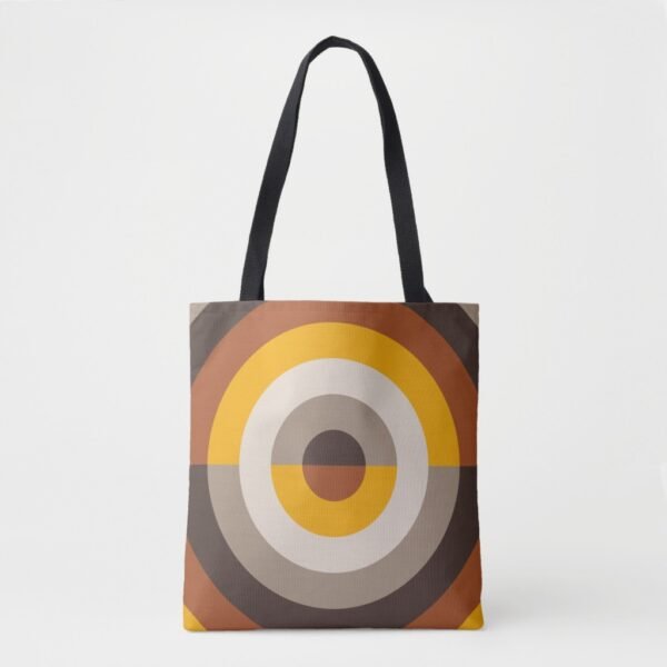 Amber Flame Orbit Tote Bag - Image 2