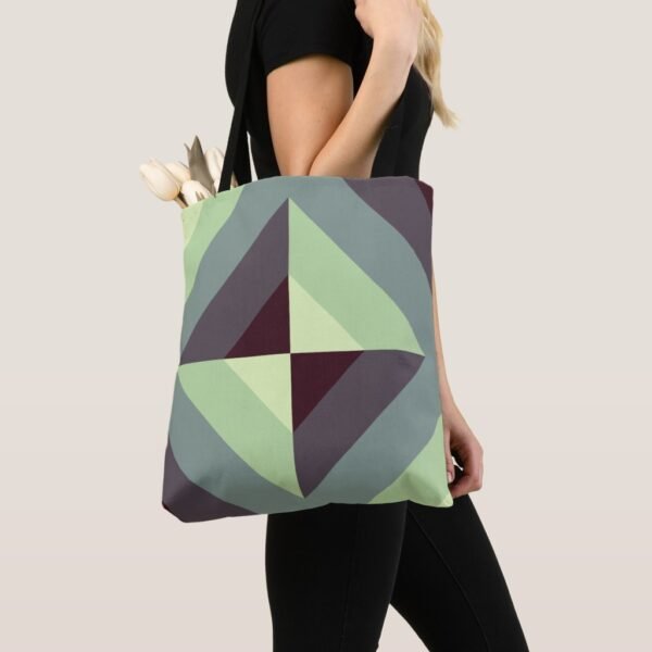 Amigos For Life Pyramid Tote Bag - Image 3
