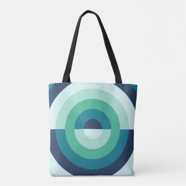 Aurora Mist Orbit Tote Bag - Image 5