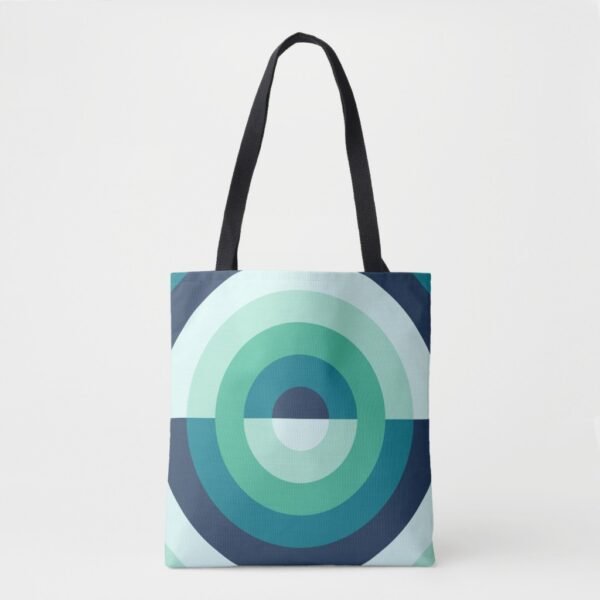 Aurora Mist Orbit Tote Bag - Image 2