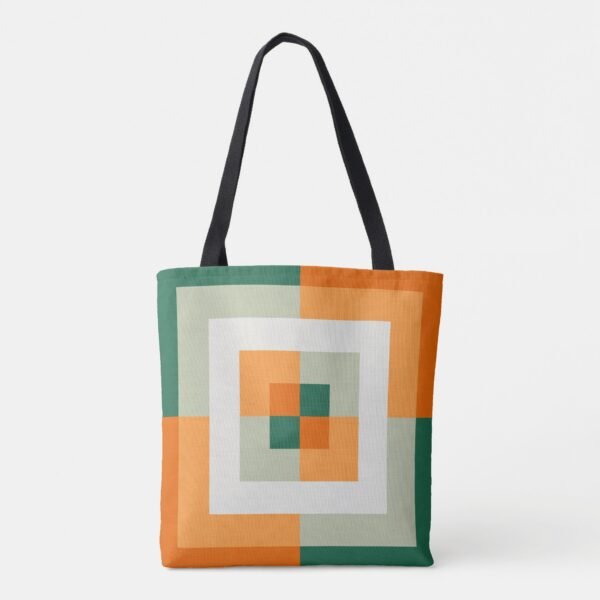 Autumn Groove Labyrinth Tote Bag - Image 2