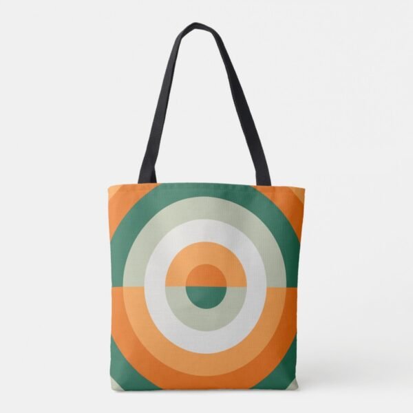 Autumn Groove Orbit Tote Bag - Image 3