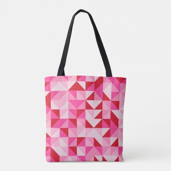 Blooming Chevrons Mosaic Tote Bag - Image 2