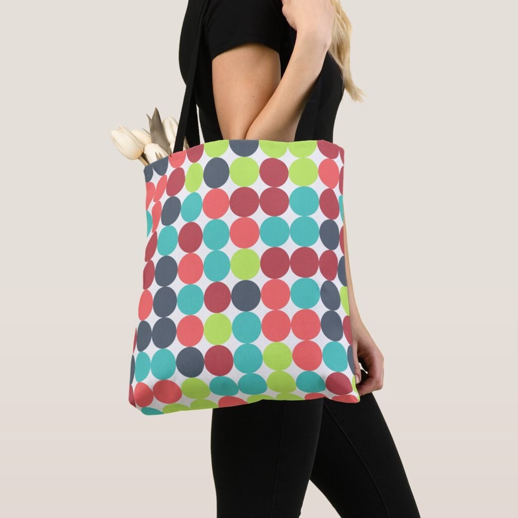 Bubble Pop Mosaic Tote Bag