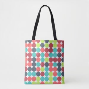Bubble Pop Mosaic Tote Bag
