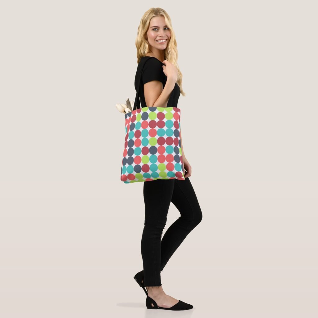 Bubble Pop Mosaic Tote Bag