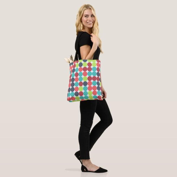 Bubble Pop Mosaic Tote Bag - Image 3