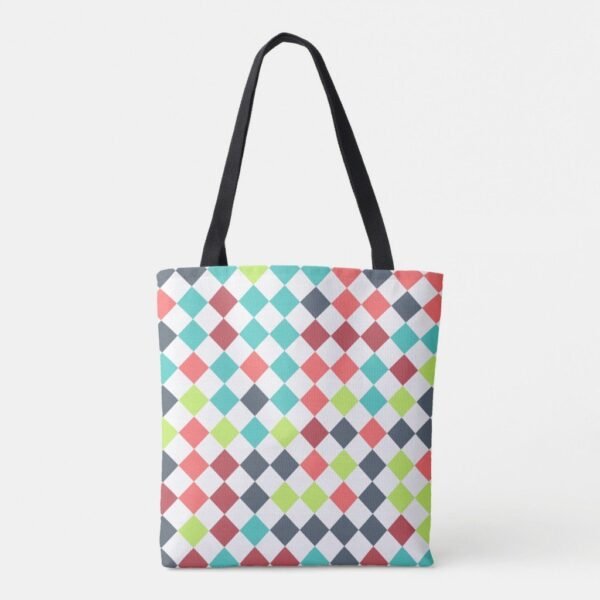 Cheer Up Harlequin Tote Bag - Image 2