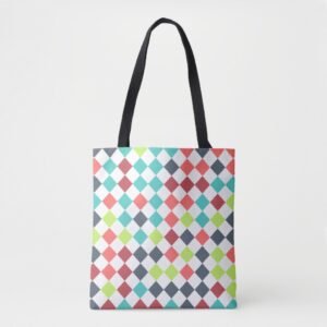 Harlequin Tote Bags