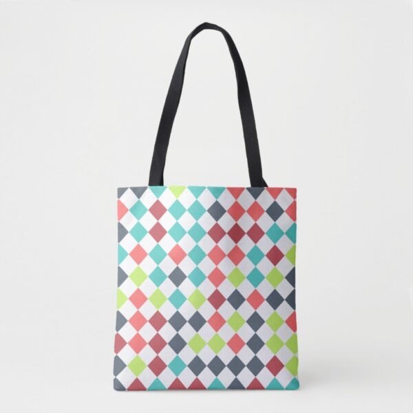 Cheer Up Harlequin Tote Bag - Image 3