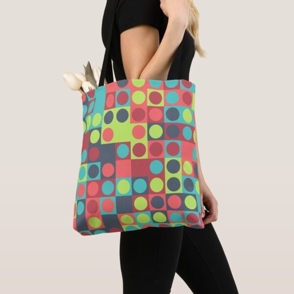 Cheer up Polka Tote Bag - Image 3