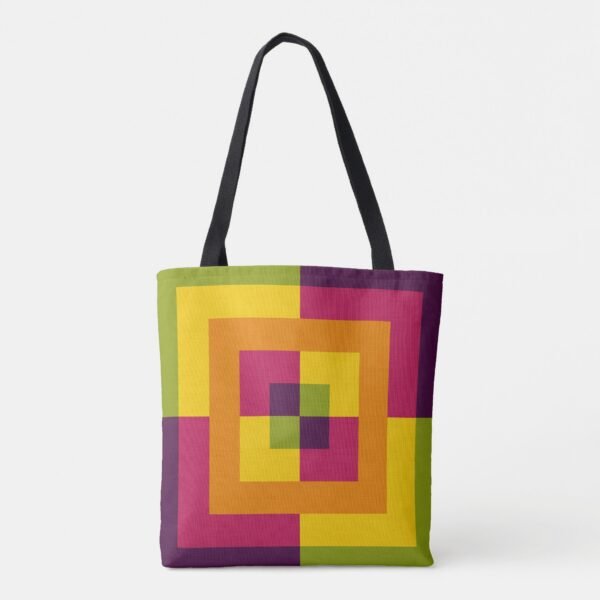 Chromatic Labyrinth Tote Bag - Image 2