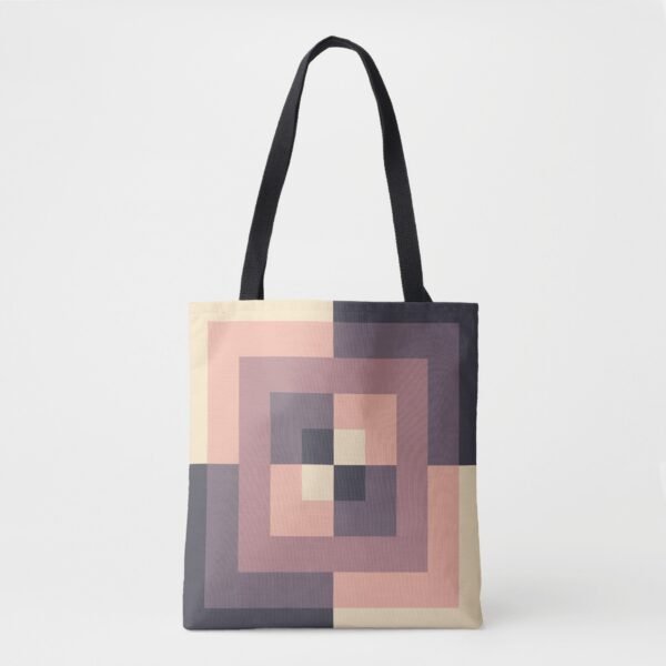 Coffee Cream Labyrinth Tote Bag