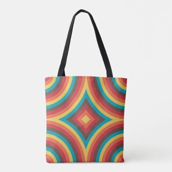 Cosmic Vibes Pattern Tote Bag - Image 3