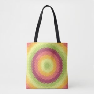 Cubist Sunburst Tote Bag