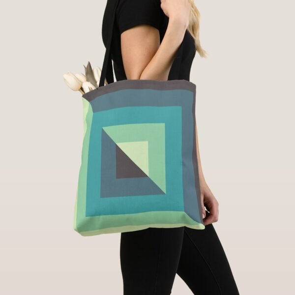 Diagonal Echoes Tote Bag - Image 3