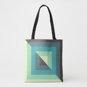 Diagonal Echoes Tote Bag