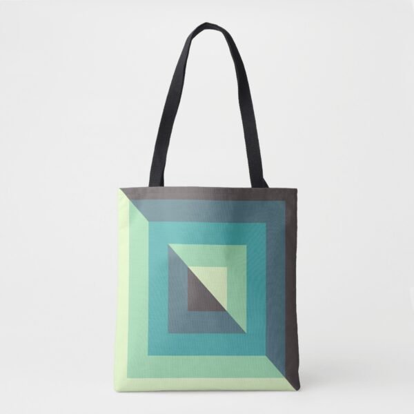 Diagonal Echoes Tote Bag