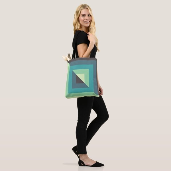 Diagonal Echoes Tote Bag - Image 4