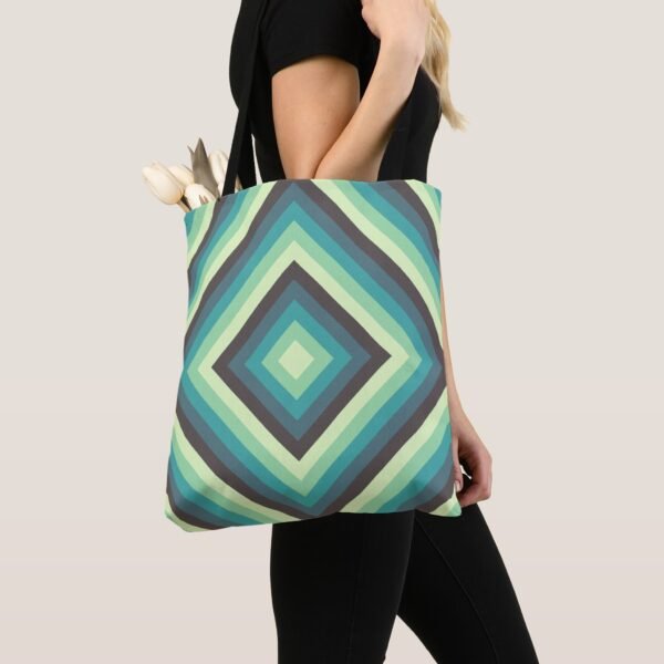 Diamond Drift Tote Bag - Image 3