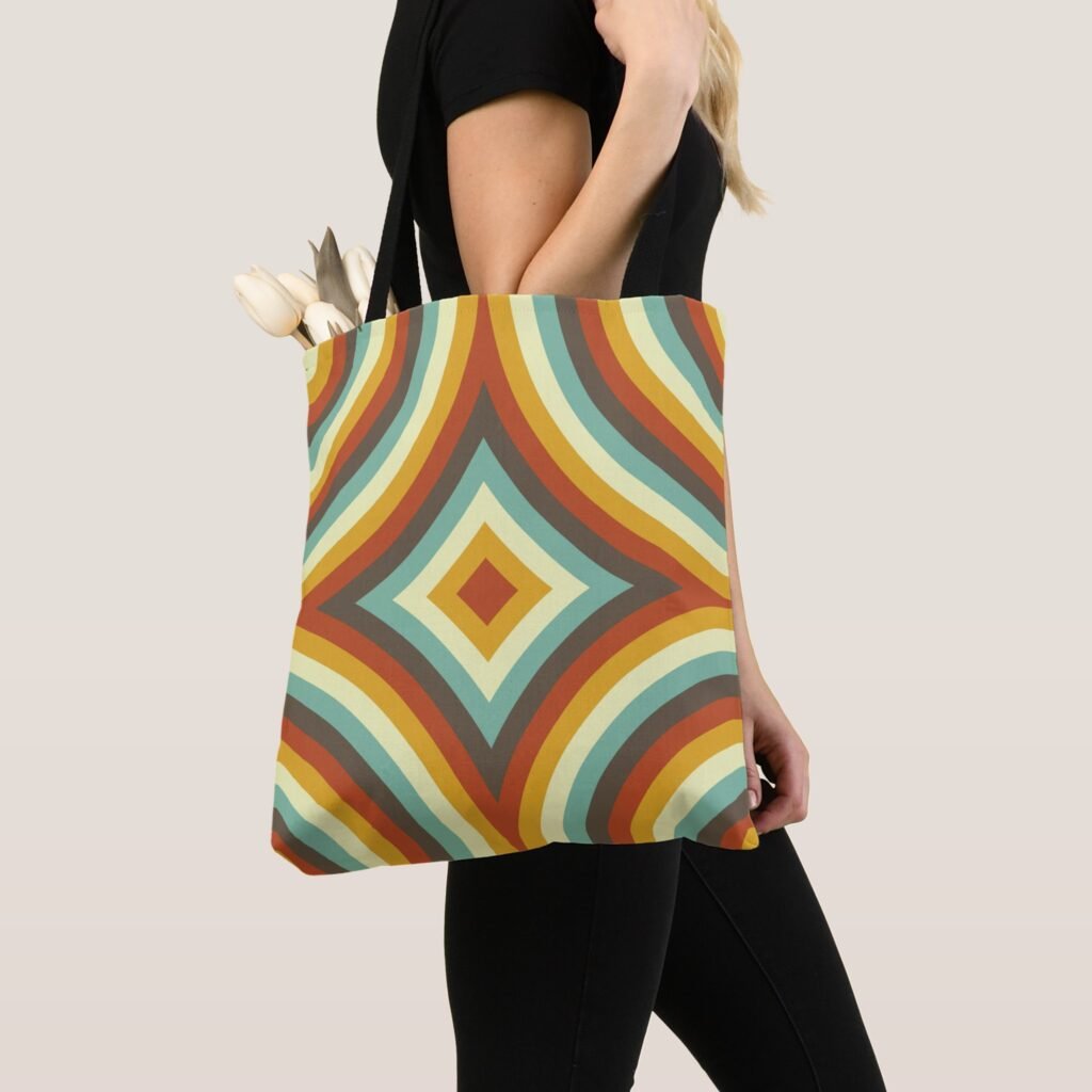 Diamond Orbit Tote Bag