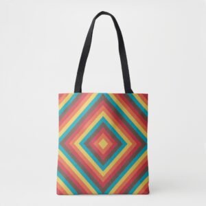 Diamond Wave Tote Bag