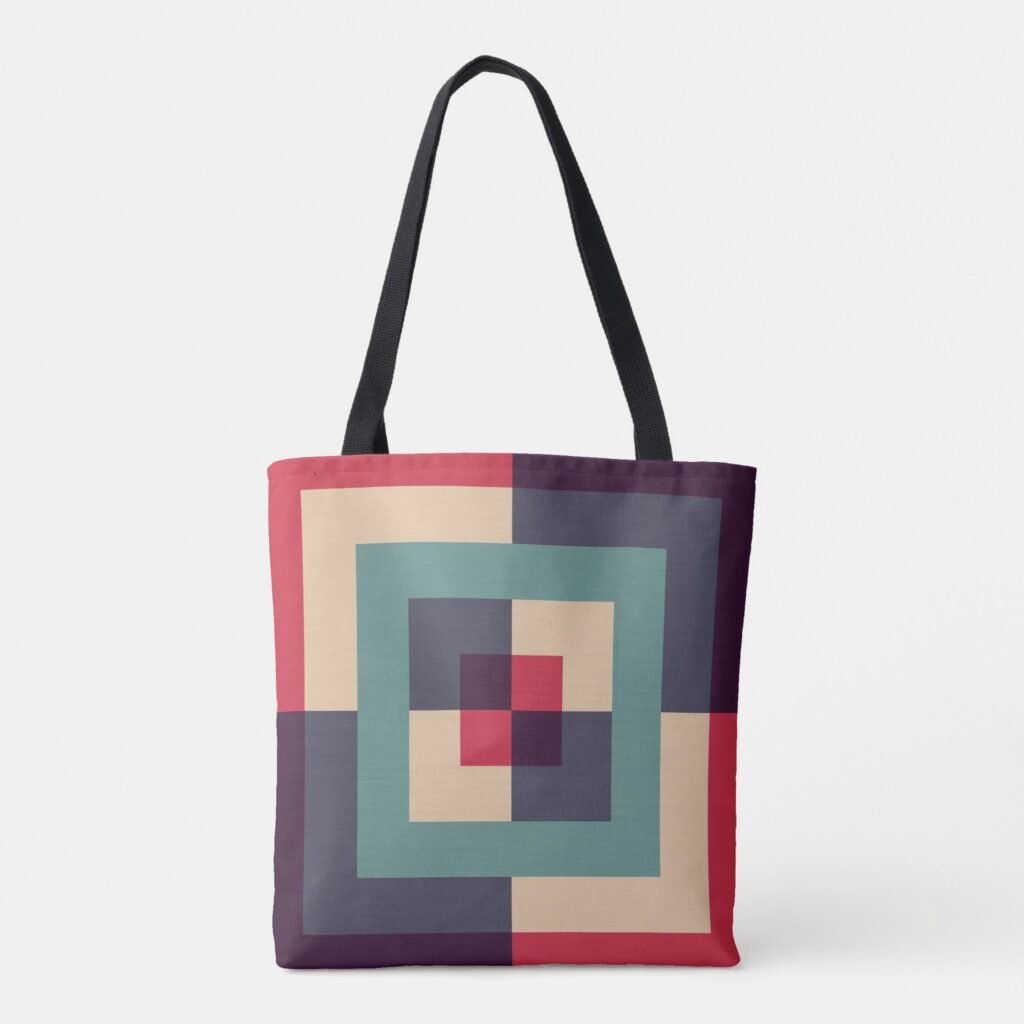 Electric Labyrinth Tote Bag