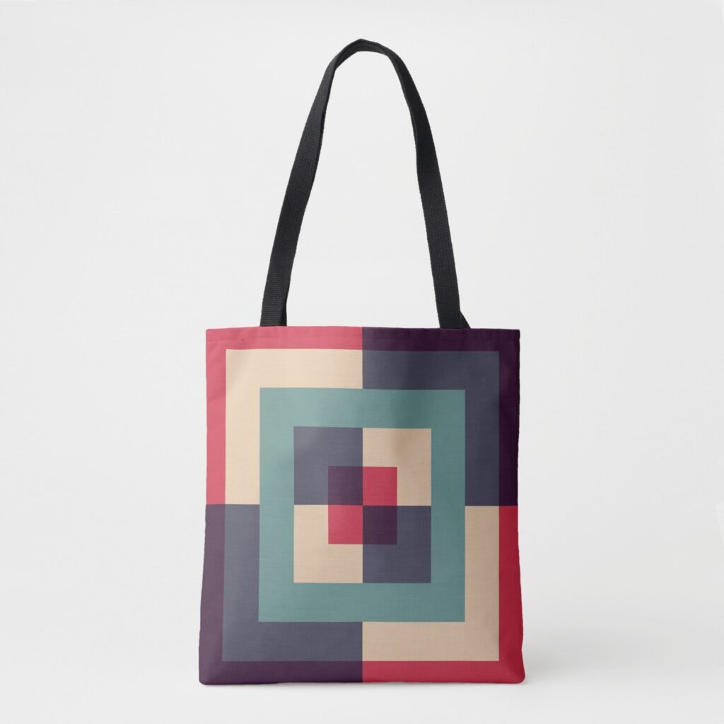 Electric Labyrinth Tote Bag