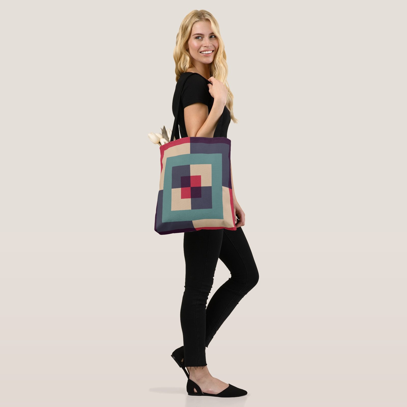Electric Labyrinth Tote Bag - Image 2