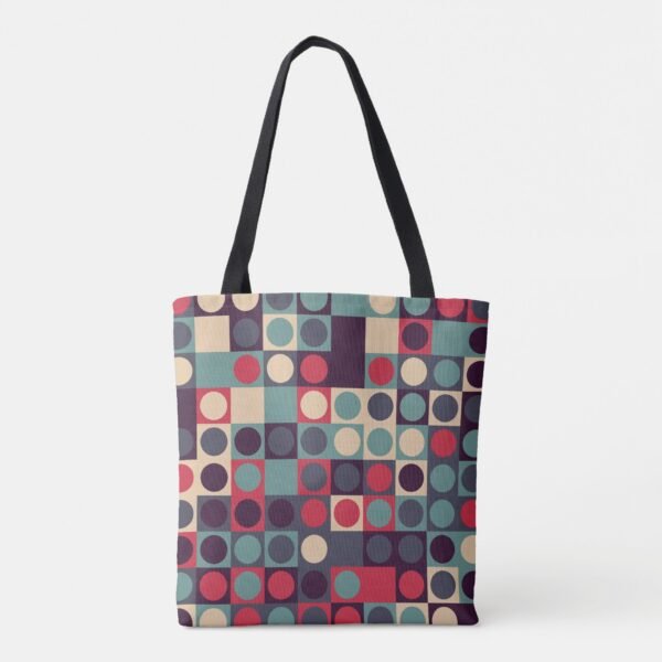 Electric Polka Tote Bag - Image 2