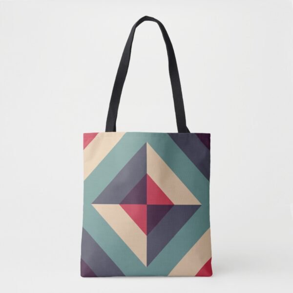 Electric Pyramid Tote Bag