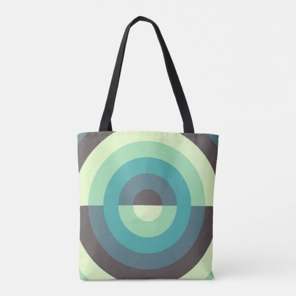 Emerald Orbit Tote Bag - Image 5