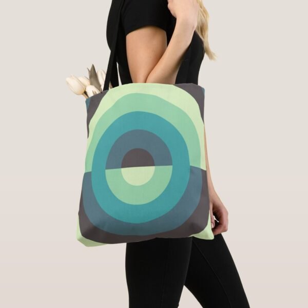 Emerald Orbit Tote Bag - Image 2