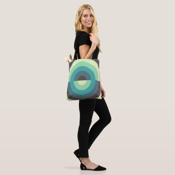 Emerald Orbit Tote Bag - Image 4