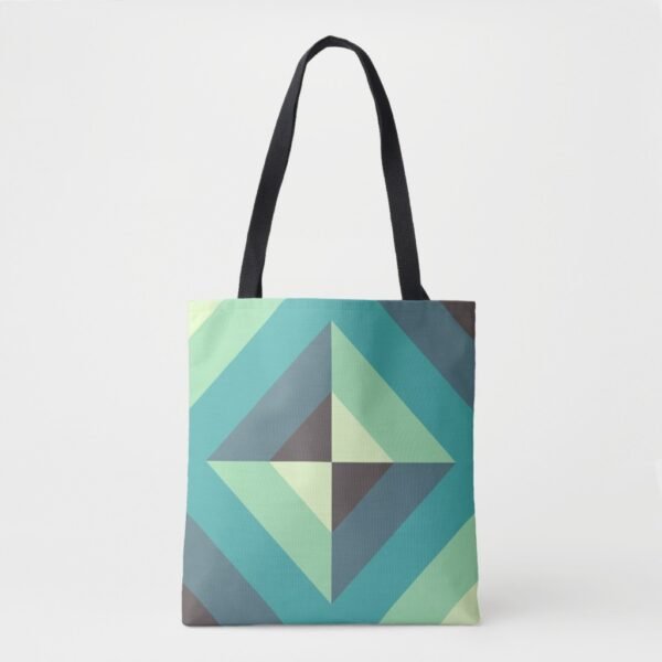 Emerald Pyramid Tote Bag
