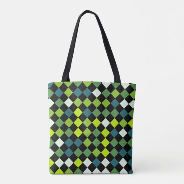Emerald Rhapsody Tote Bag - Image 4
