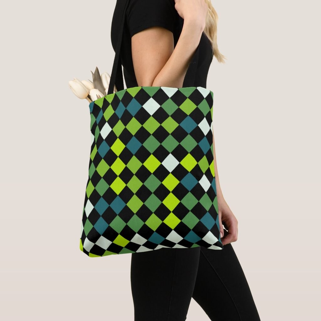 Emerald Rhapsody Tote Bag