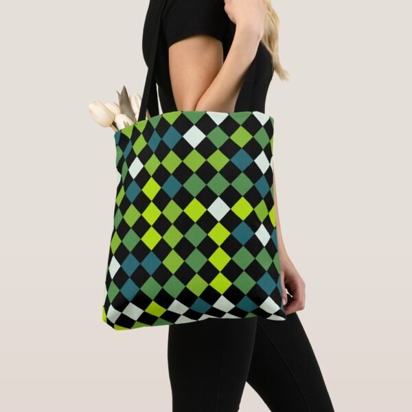 Emerald Rhapsody Tote Bag - Image 2