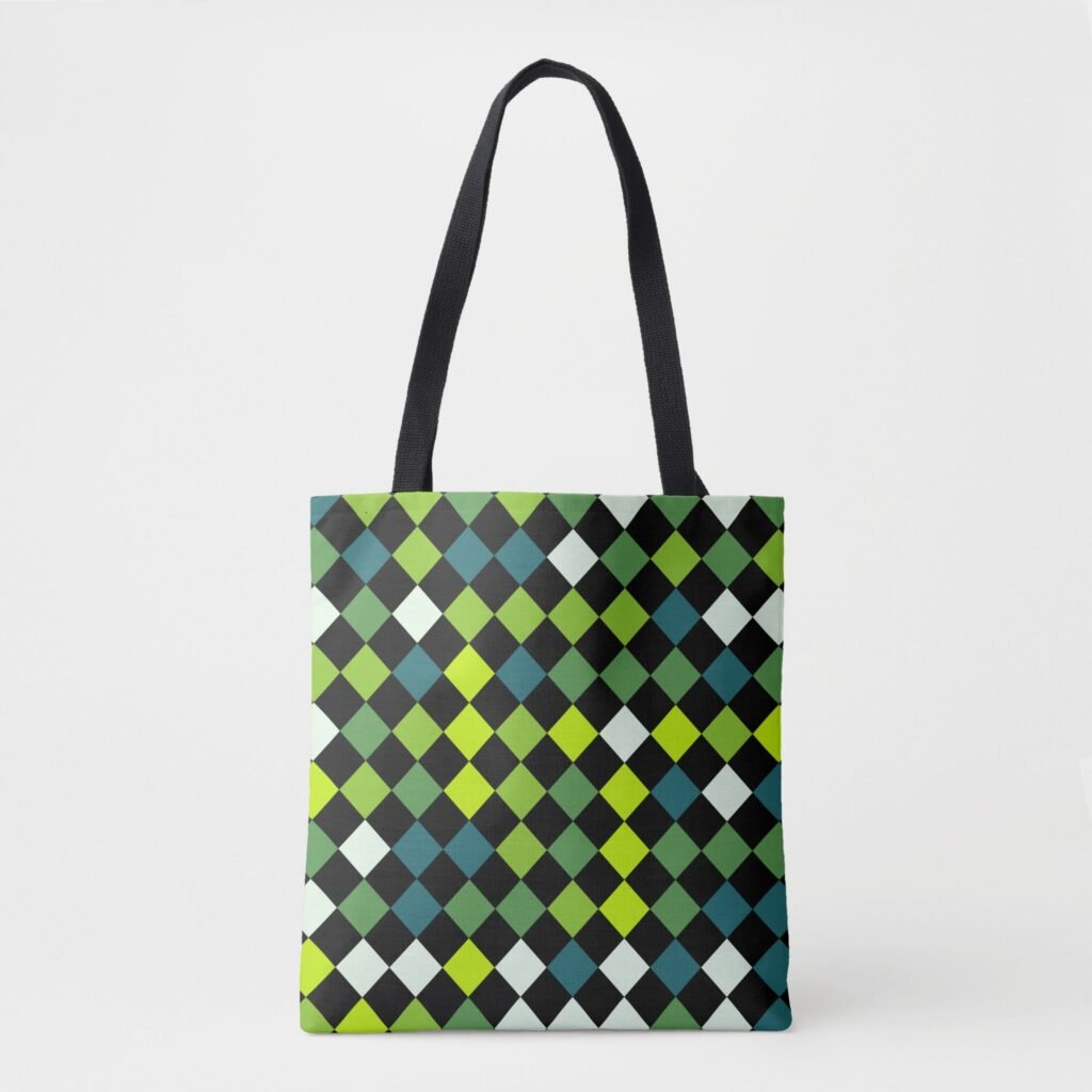Emerald Rhapsody Tote Bag