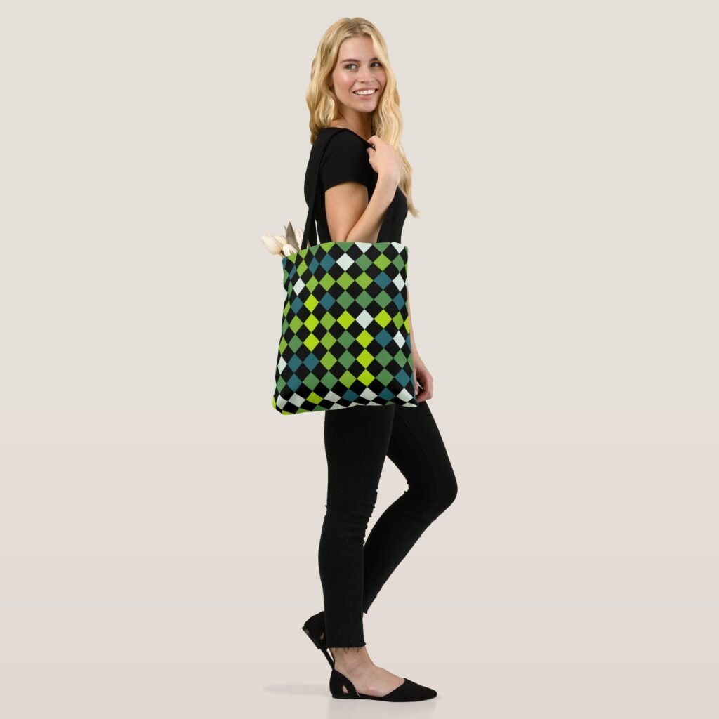 Emerald Rhapsody Tote Bag