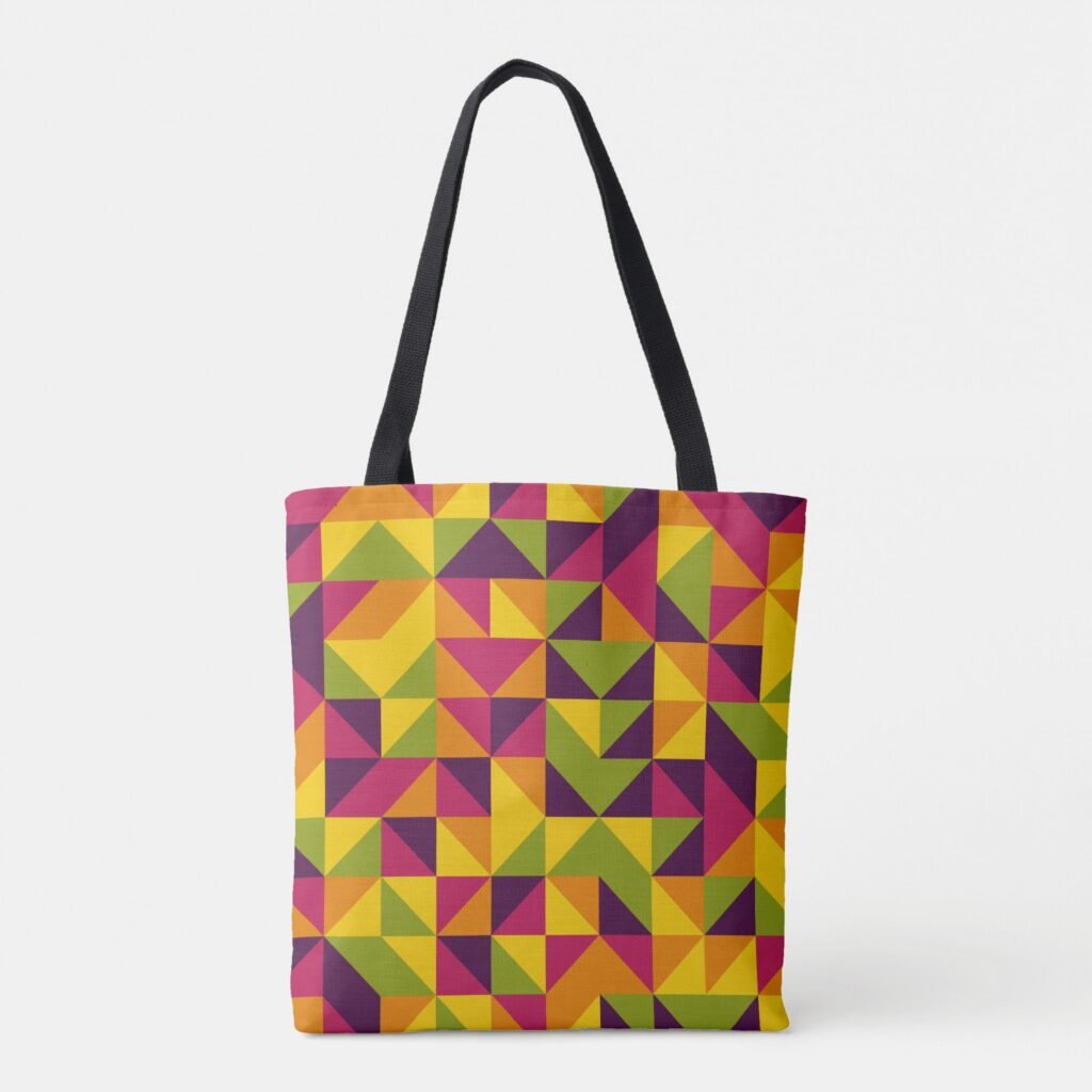 Festival Fragments Tote Bag