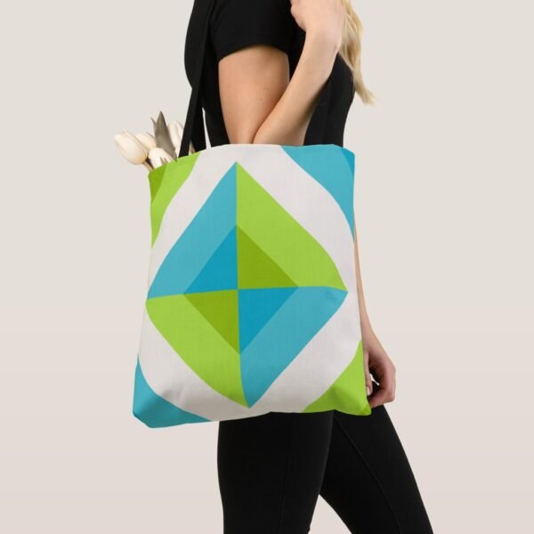 Fresh Cut Pyramid Tote Bag - Image 4