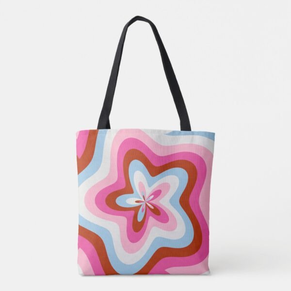 Gelato Swirl Starburst Tote Bag - Image 2