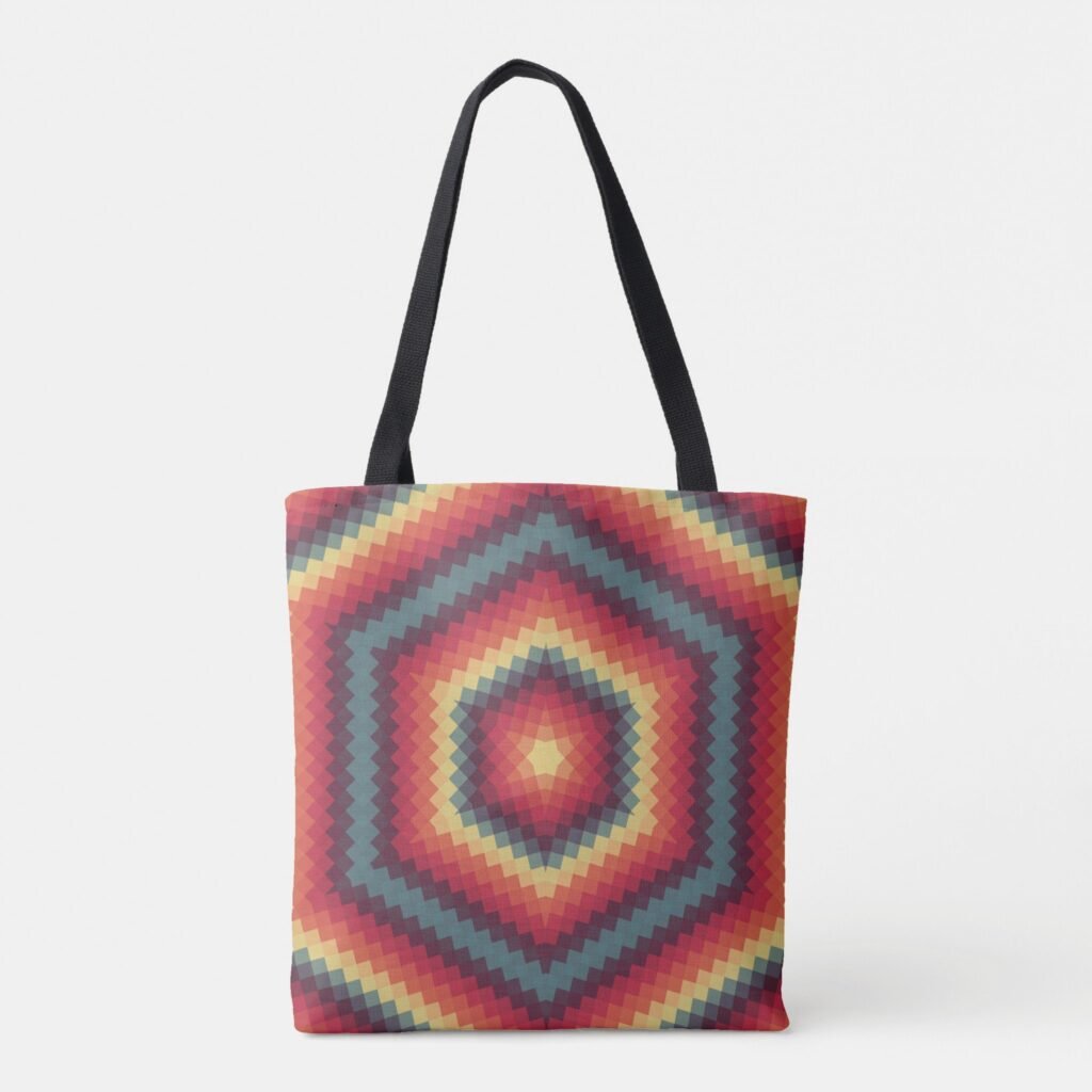 HexaBlaze Kaleidoscope Tote Bag