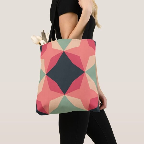 High Energy Diamond Motif Tote Bag - Image 2