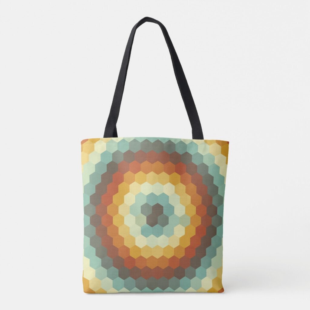 Honeycomb Echoes Tote Bag