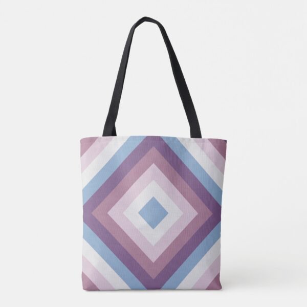Lavender Bloom Tote Bag - Image 3