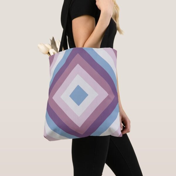 Lavender Bloom Tote Bag - Image 2