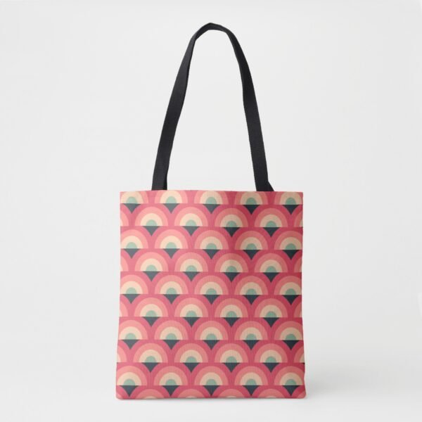 Mayura Scalloped Arches Motif Tote Bag